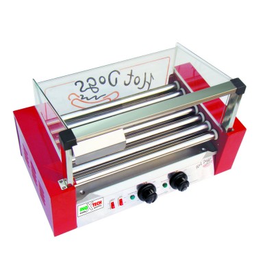 Гриль роликовый со стеклом HDG 007 G INOXTECH